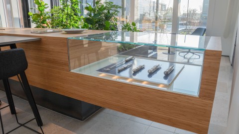 Vitrine balie Fugro Nootdorp